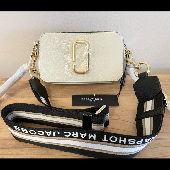 Marc Jacobs Snapshot Camera Bag With Tag. New Cloud White Multi Colour. - Picture 2 of 13